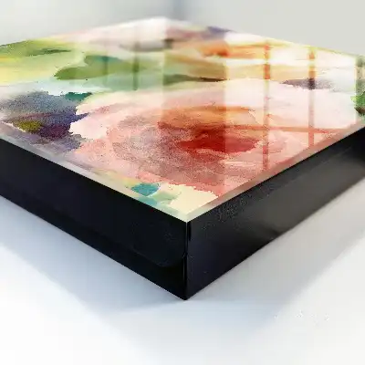 Aquarelbloemen in subtiele kleuren