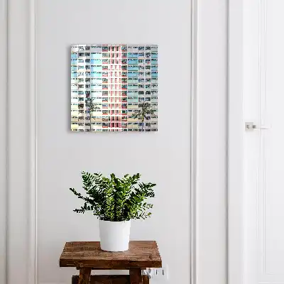 Kleurrijke architectuur en moderne elegantie