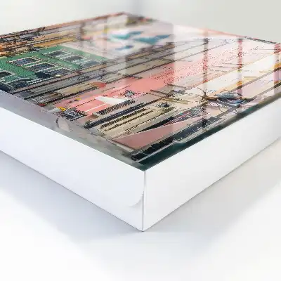 Kleurrijke huizenblokken met een charmante sfeer