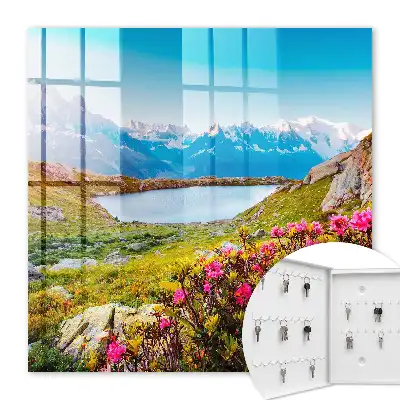 Een berglandschap vol kleuren