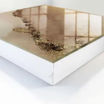 Artistieke abstractie met transparantie-effect