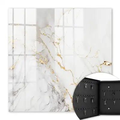 Marmeren decoratie met aderpatroon