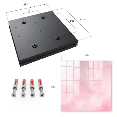 Roze veren decoratie