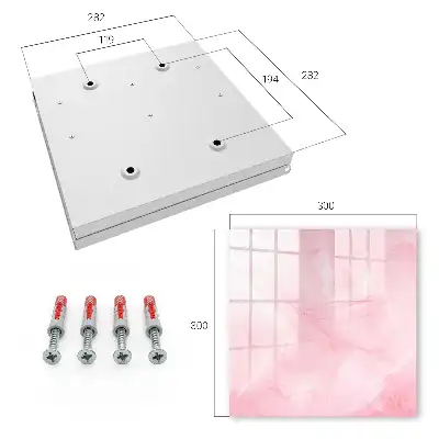 Roze veren decoratie
