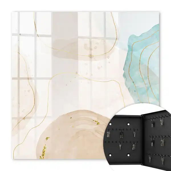 Subtiele abstractie met rustige tinten