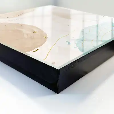 Subtiele abstractie met rustige tinten