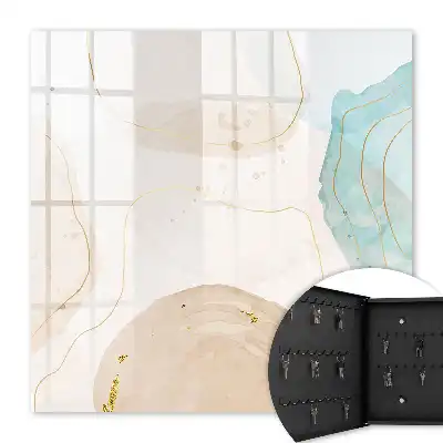 Subtiele abstractie met rustige tinten