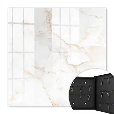 Elegant bruin marmer met lijnpatroon
