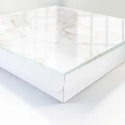 Elegant bruin marmer met lijnpatroon