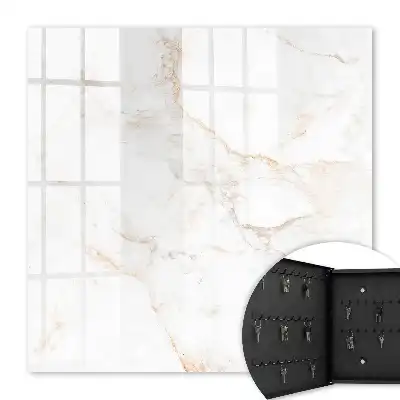 Elegant bruin marmer met lijnpatroon