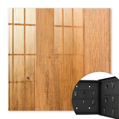 Houten decoratie met sfeervolle houtstructuur