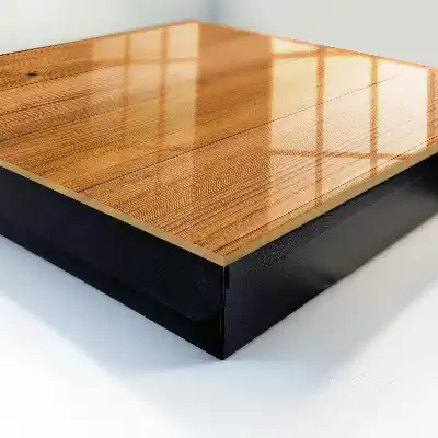 Houten decoratie met sfeervolle houtstructuur