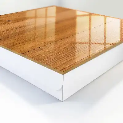 Houten decoratie met sfeervolle houtstructuur