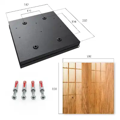 Houten decoratie met sfeervolle houtstructuur