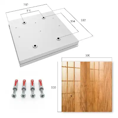 Houten decoratie met sfeervolle houtstructuur