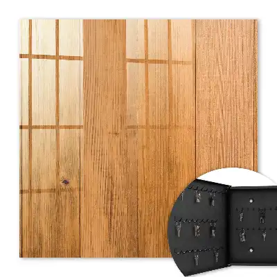 Houten decoratie met sfeervolle houtstructuur