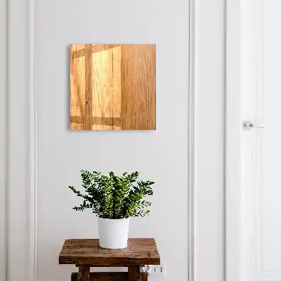 Houten decoratie met sfeervolle houtstructuur