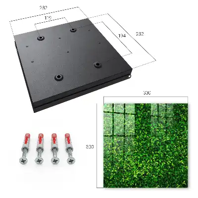 Een groene tuin brengt rust
