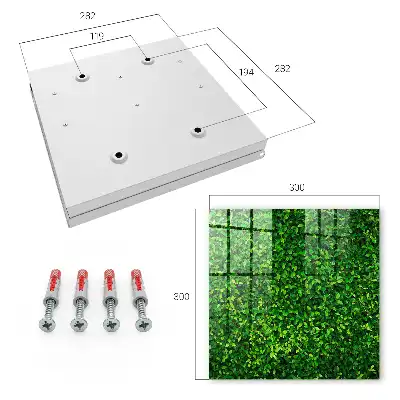 Een groene tuin brengt rust