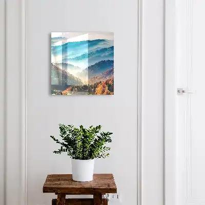 Berglandschap met adembenemende kleuren