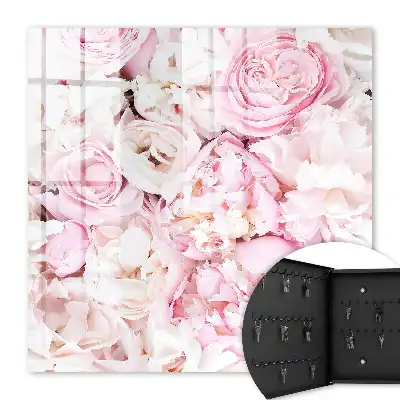Pastelkleurige bloemen met elegantie en harmonie