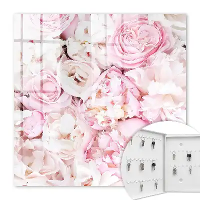 Pastelkleurige bloemen met elegantie en harmonie