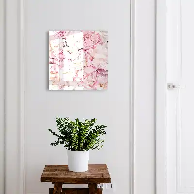 Pastelkleurige bloemen met elegantie en harmonie
