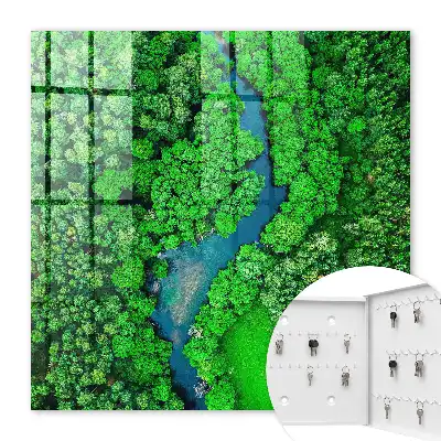 Groene bossen harmonieus geheel