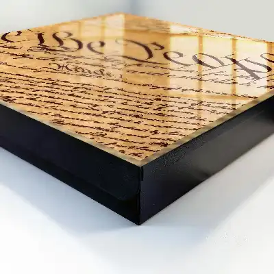 Oud document in elegant handschrift
