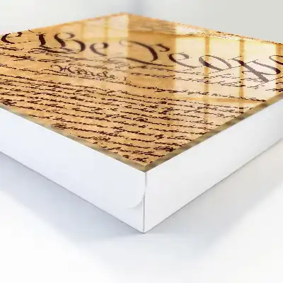 Oud document in elegant handschrift