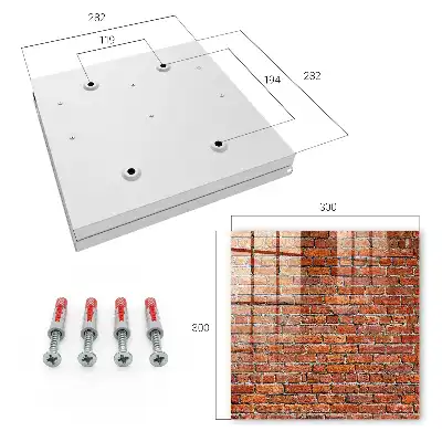 Bakstenen muur met warme tinten