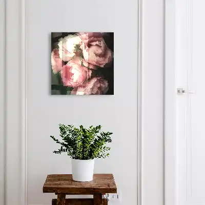 Bloemenpracht tegen een donkere achtergrond