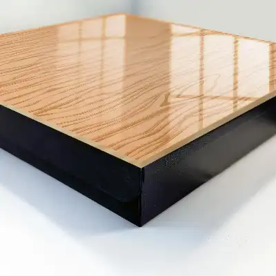 Houtstructuur in warme elegante stijl