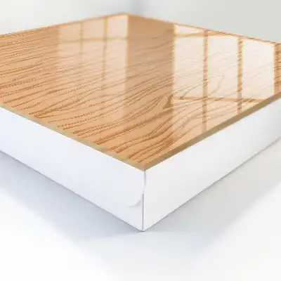 Houtstructuur in warme elegante stijl