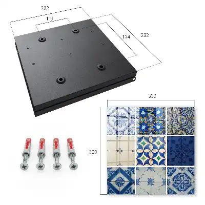 Azulejos tegels met blauwe accenten