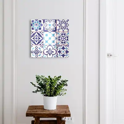 Geometrische sterpatronen in motieven