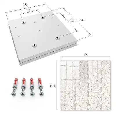 Geometrisch patroon met golvende lijnen