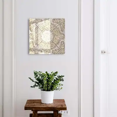Elegant mozaïek in grijs en beige
