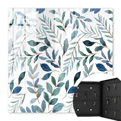Planten in aquarel op een witte achtergrond