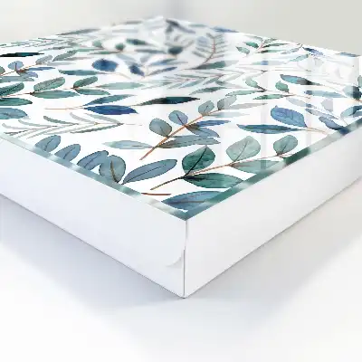 Planten in aquarel op een witte achtergrond