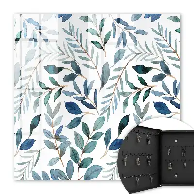 Planten in aquarel op een witte achtergrond