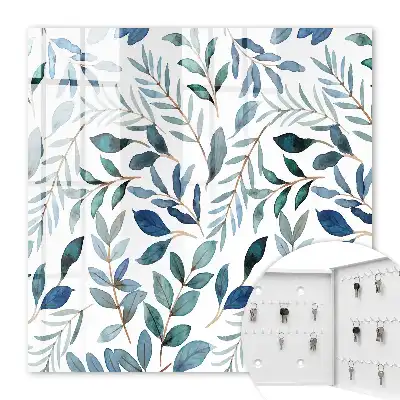 Planten in aquarel op een witte achtergrond