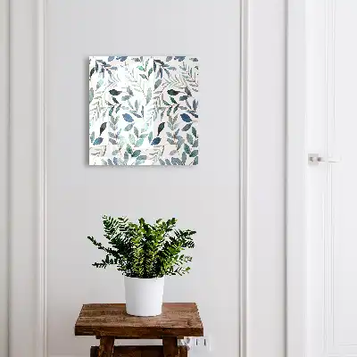 Planten in aquarel op een witte achtergrond