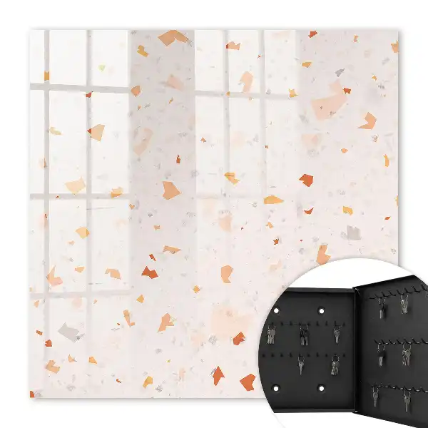 Een elegant mozaïek in warme kleuren