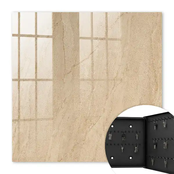 Beige marmerlook tegel