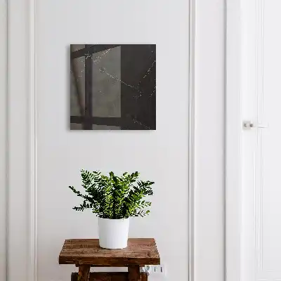 Zwart marmer met witte aderen