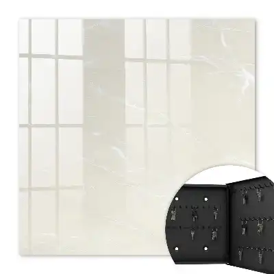 Marmeren decoratie in subtiele kleuren
