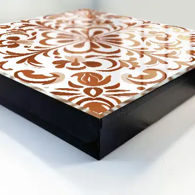 Decoratief patroon met bloemmotieven
