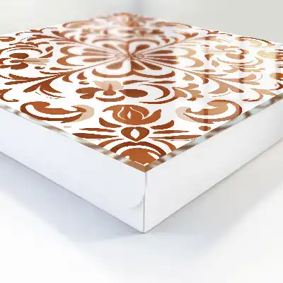 Decoratief patroon met bloemmotieven
