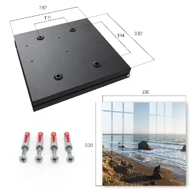 Kustlandschap met blauwe oceaan
